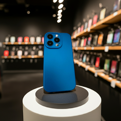 Cover colorata Iphone 15 Pro blu - MOKO