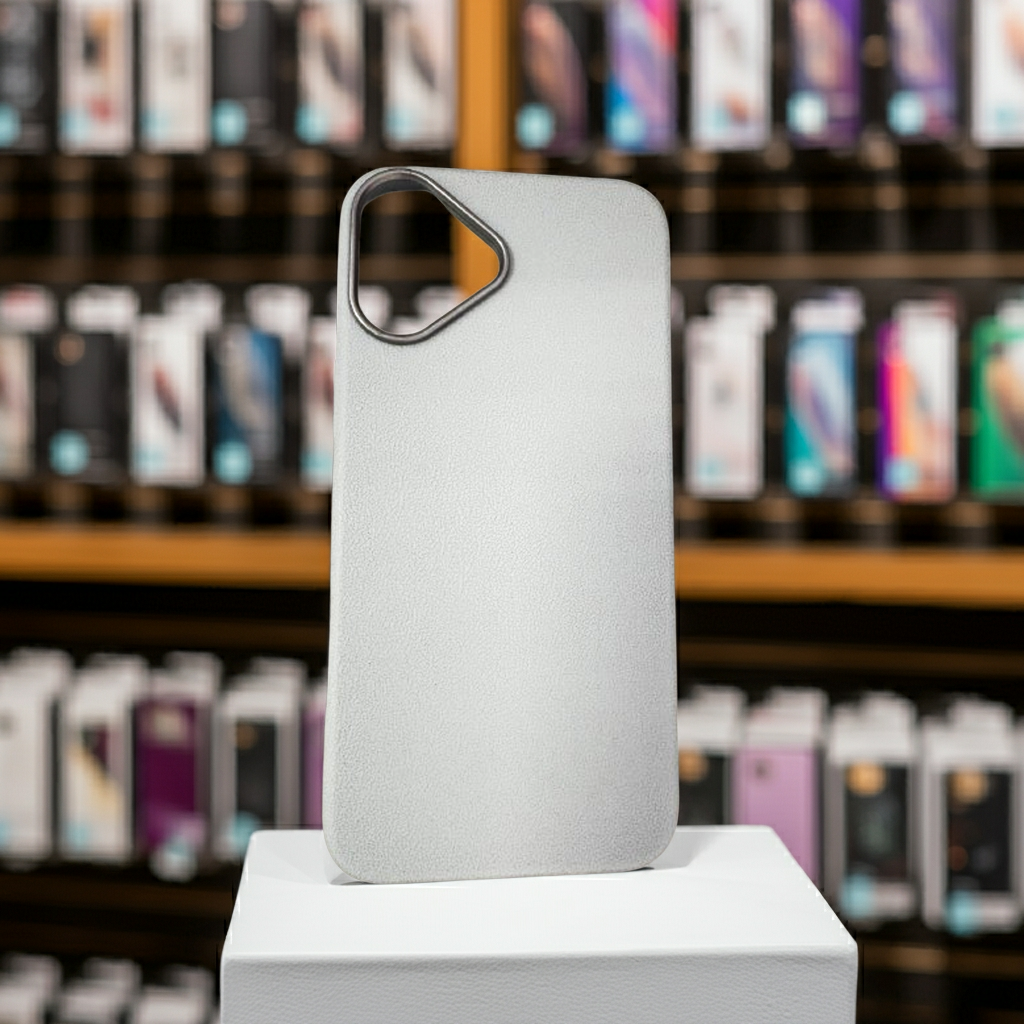 Cover colorata Iphone 16 Plus- grigio chiaro - MOKO