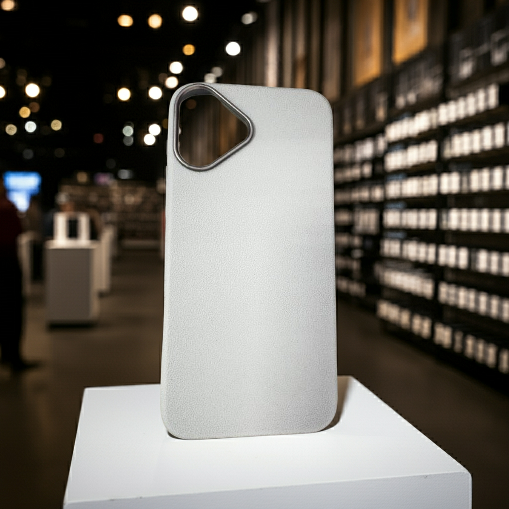 Cover colorata Iphone 16 Plus- grigio chiaro - MOKO