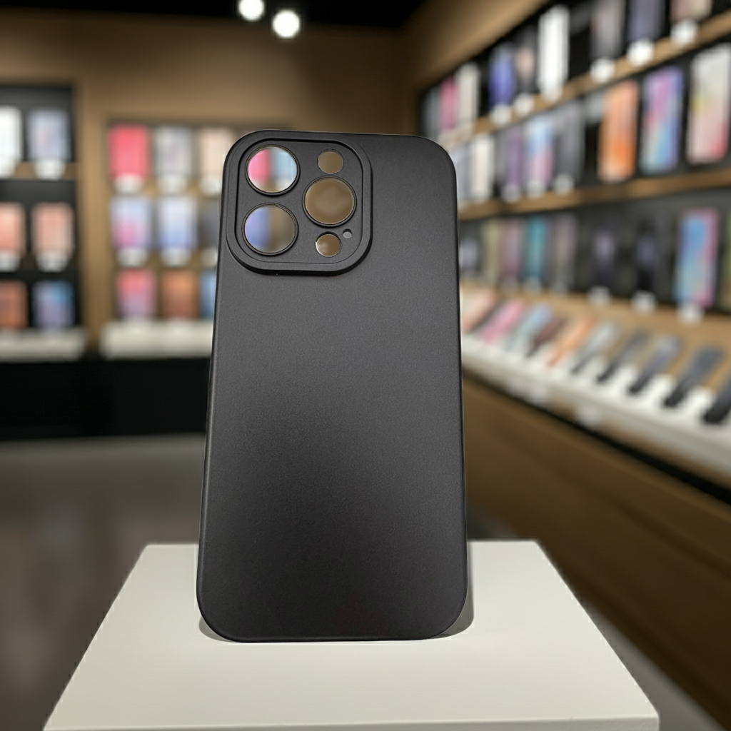 Cover iPhone 14 Pro Max nera colori vivaci e protezione superiore - MOKO