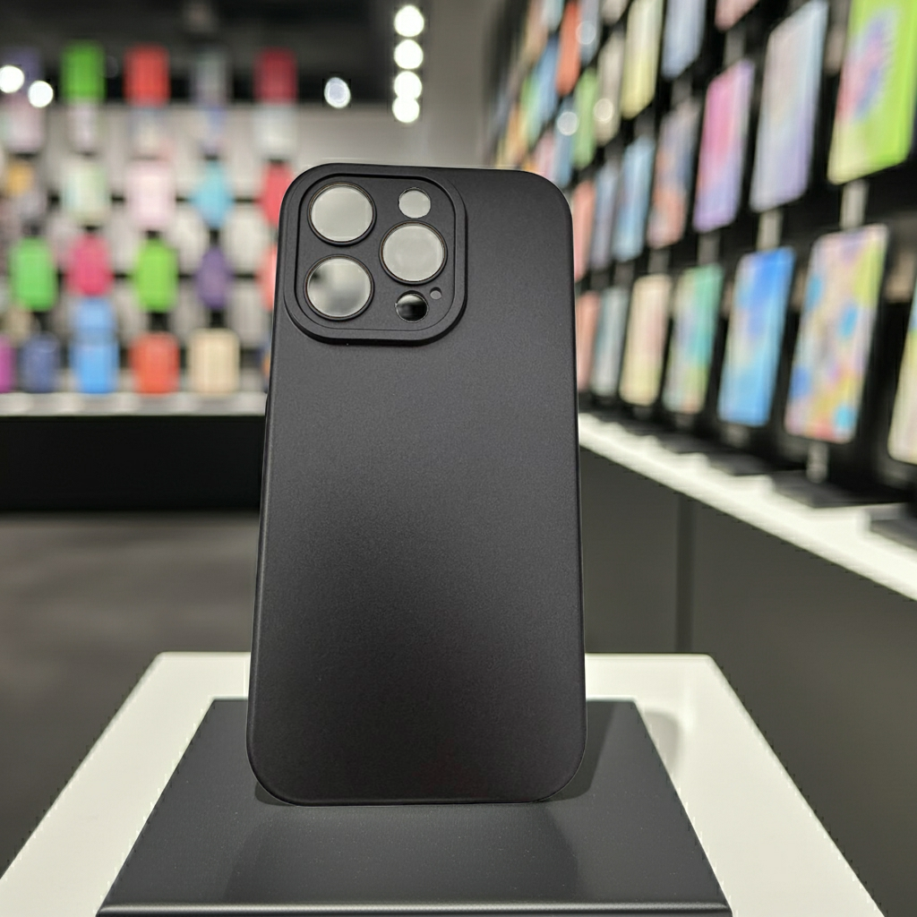 Cover iPhone 14 Pro Max nera colori vivaci e protezione superiore - MOKO