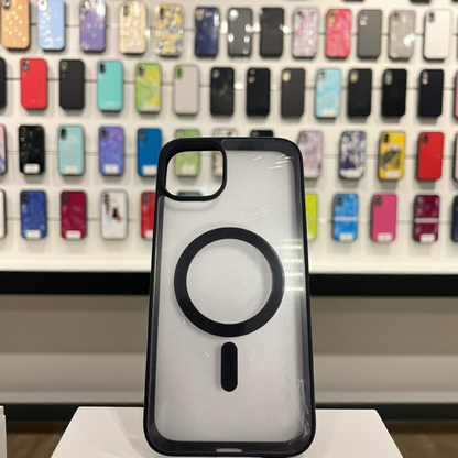 Cover trasparente magsafe Iphone 14 Plus - nero - MOKO