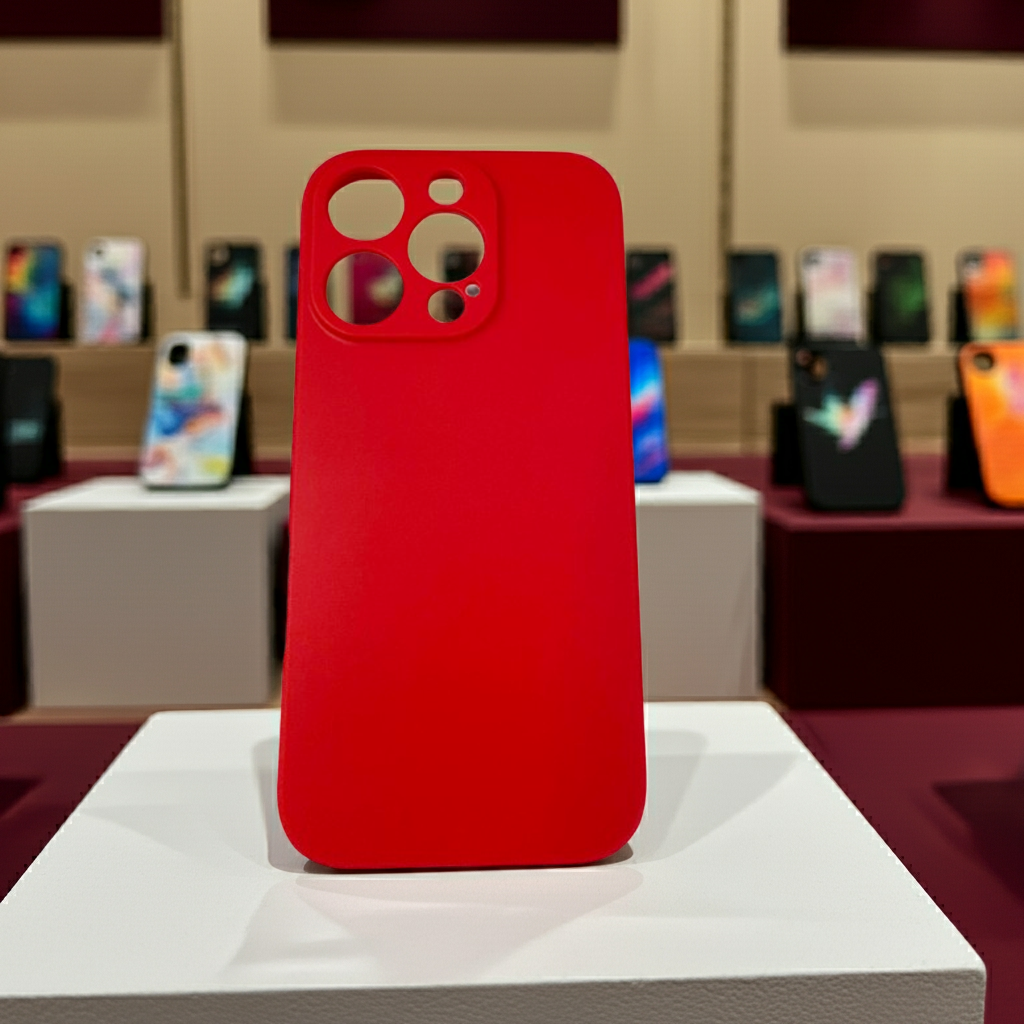 Cover iPhone 16 Pro rossa - Cover colorata per proteggere il tuo smartphone - MOKO