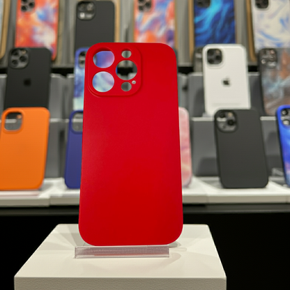 Cover iPhone 16 Pro rossa - Cover colorata per proteggere il tuo smartphone - MOKO