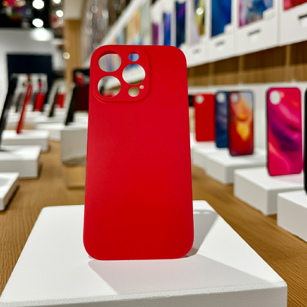 Cover iPhone 16 Pro rossa - Cover colorata per proteggere il tuo smartphone - MOKO