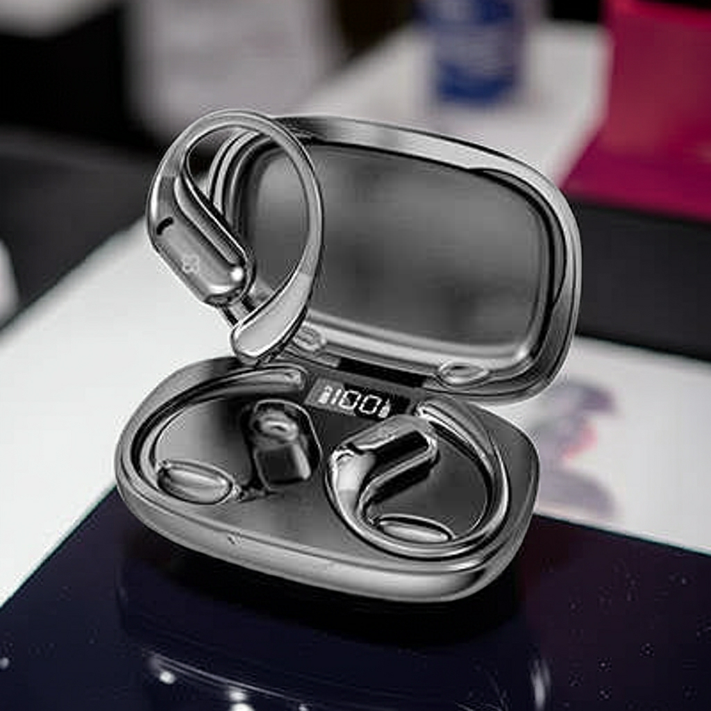 Auricolari Sportivi Neri per Allenamenti e Attività Fisica - MOKO