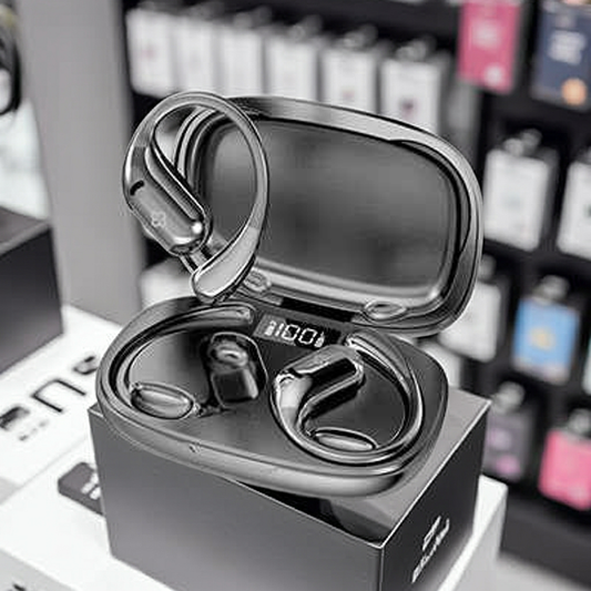 Auricolari Sportivi Neri per Allenamenti e Attività Fisica - MOKO