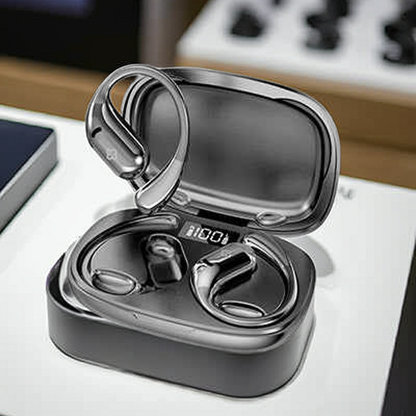 Auricolari Sportivi Neri per Allenamenti e Attività Fisica - MOKO