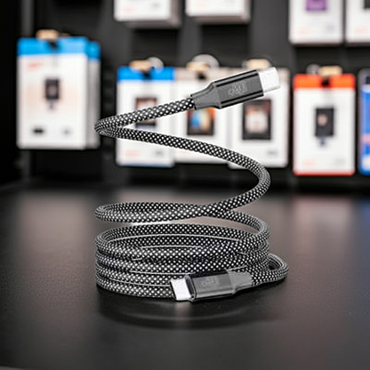 Cavo di ricarica antigroviglio: Ricarica senza ostacoli e disordine - MOKO