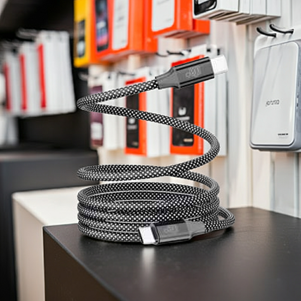 Cavo di ricarica antigroviglio: Ricarica senza ostacoli e disordine - MOKO