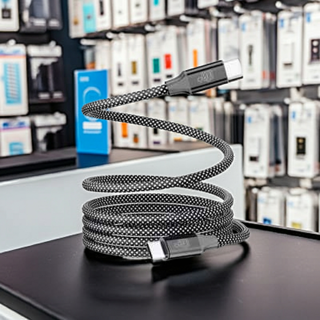 Cavo di ricarica antigroviglio: Ricarica senza ostacoli e disordine - MOKO