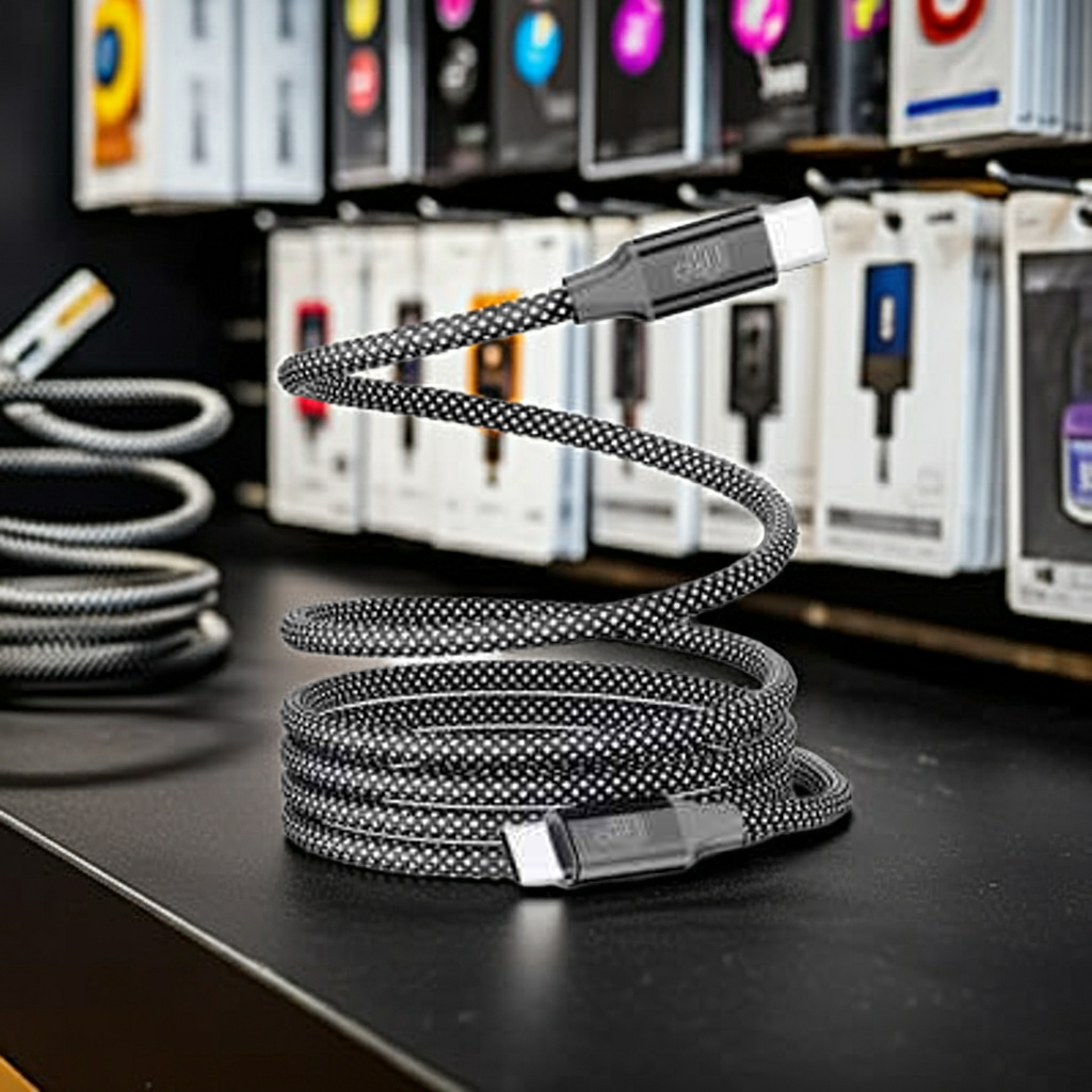 Cavo di ricarica antigroviglio: Ricarica senza ostacoli e disordine - MOKO