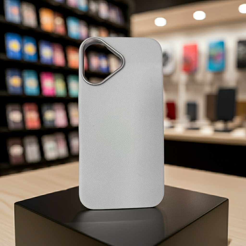 Cover iPhone 16 grigio chiaro – Protezione colorata e trendy - MOKO