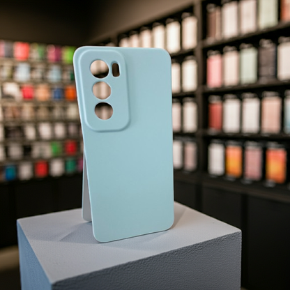 Cover Oppo Reno 12 5G Verde Acqua Chiaro - Protezione Colorata e Stile - MOKO