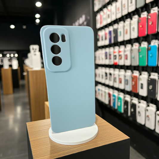 Cover Oppo Reno 12 5G Verde Acqua Chiaro - Protezione Colorata e Stile - MOKO