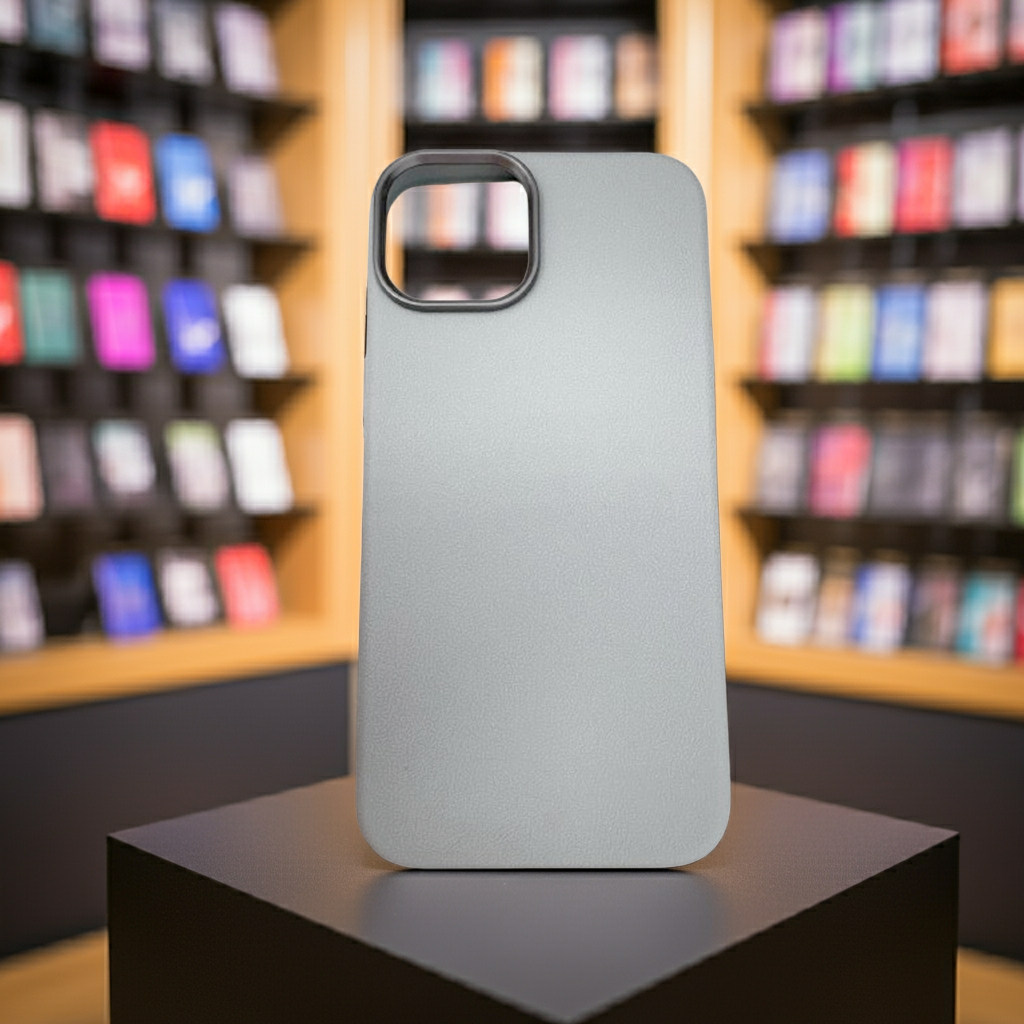 Cover iPhone 13 14 Grigio Chiaro - Protezione Elegante e Moderna - MOKO