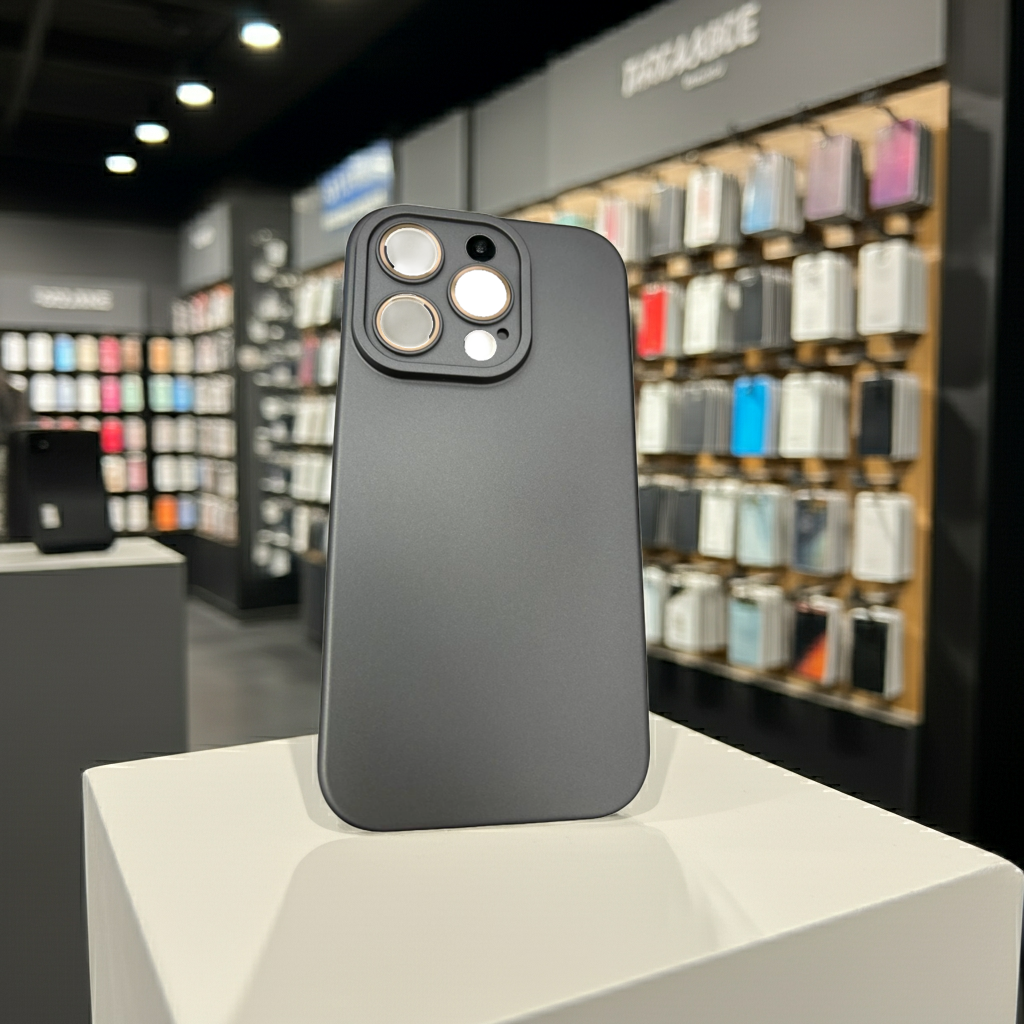 Cover colorata Iphone 15 Pro titanio - MOKO