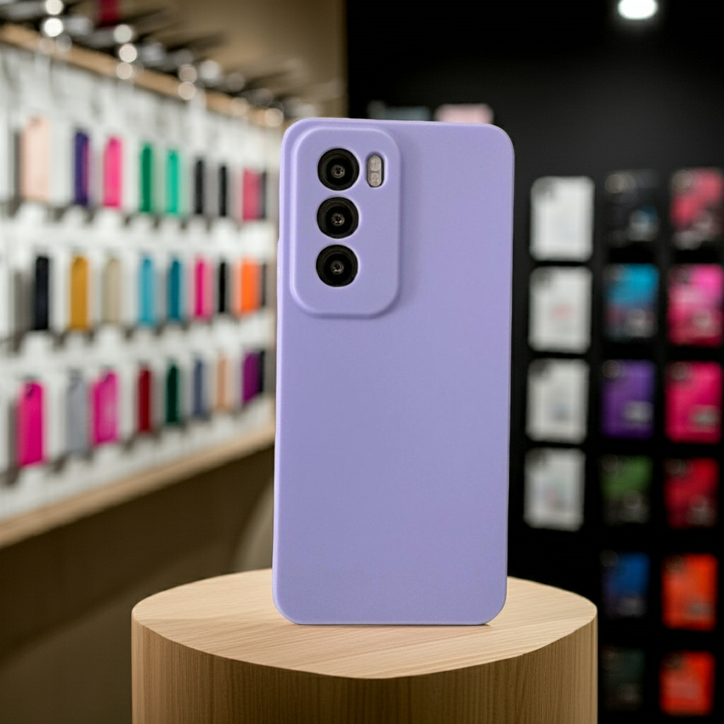 Cover colorata Oppo reno 12 5g lilla - MOKO