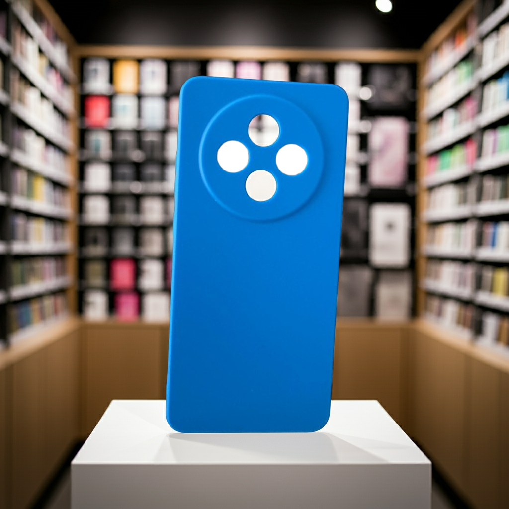 Cover Oppo Reno 12 fs colorata blu acceso - MOKO