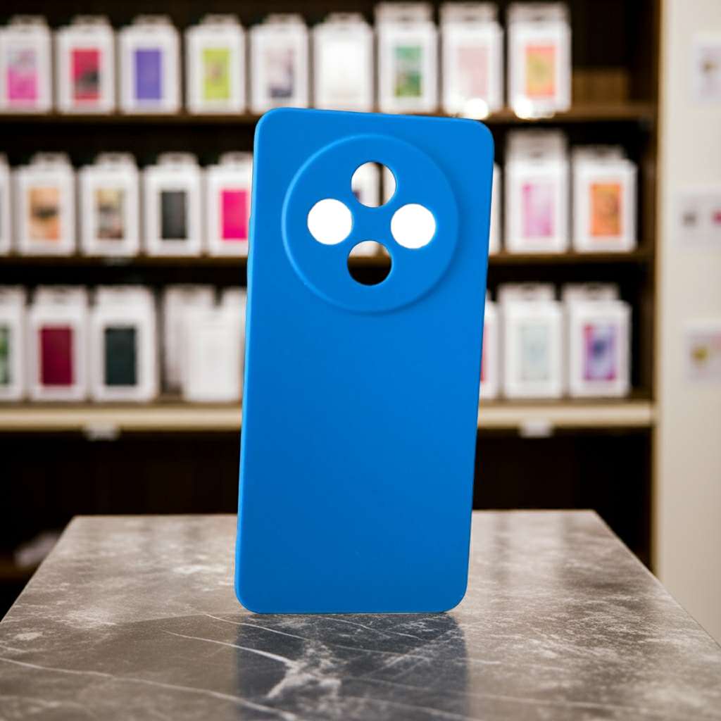 Cover Oppo Reno 12 fs colorata blu acceso - MOKO