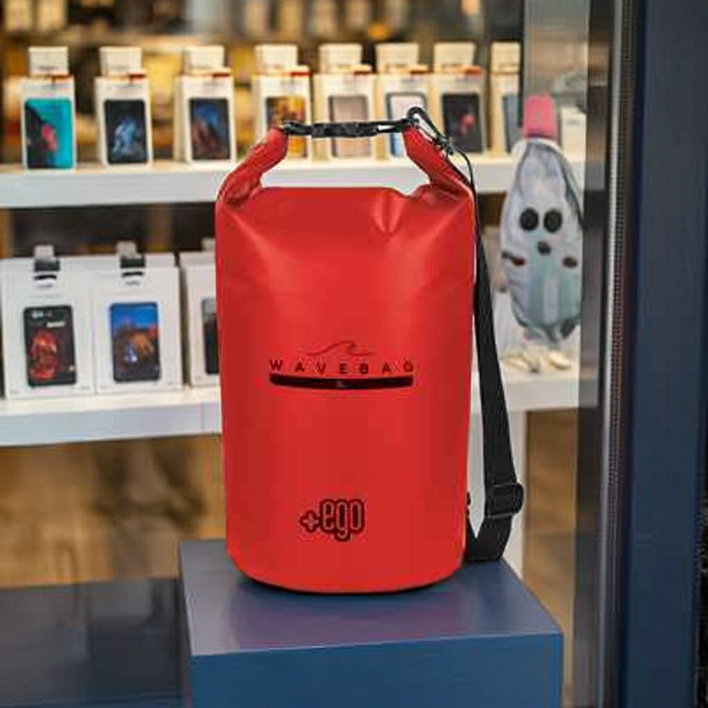 Sacca Impermeabile Rossa per Attività all'Aperto - Perfetta per Ogni Avventura - MOKO