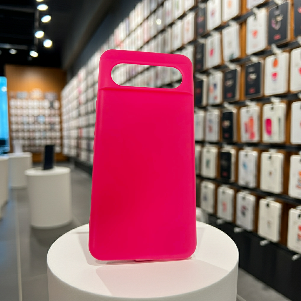 Cover Google Pixel 8 rosa - Protezione colorata e stile elegante - MOKO