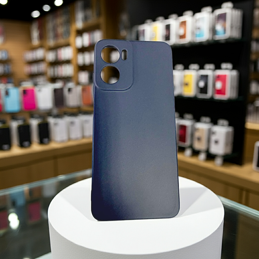 Cover colorata Motorola G05 blu - MOKO