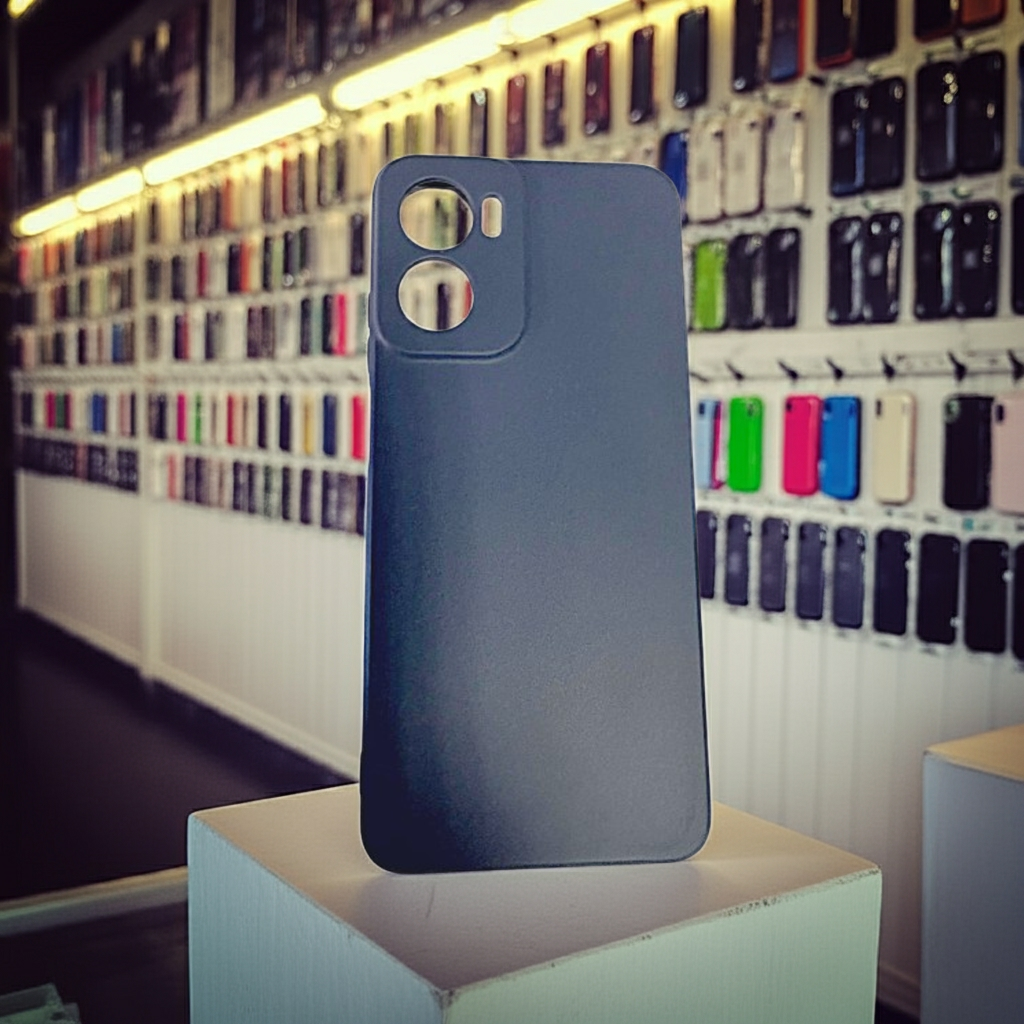 Cover colorata Motorola G05 blu - MOKO