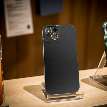 Cover colorata Iphone 14 Plus nero - MOKO