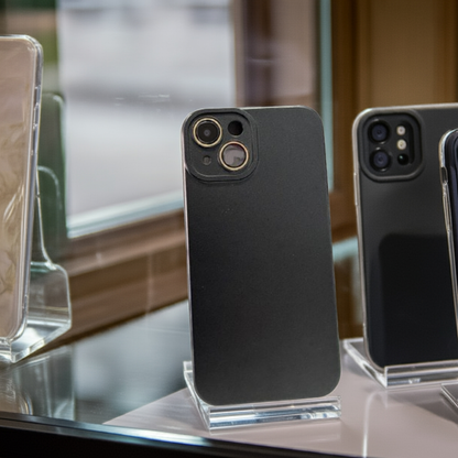 Cover colorata Iphone 14 Plus nero - MOKO