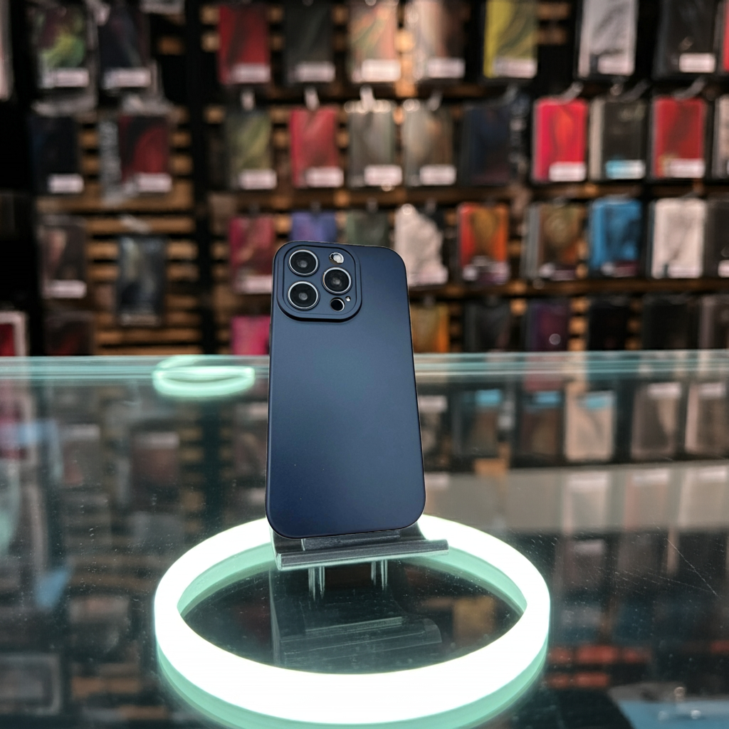 Cover colorata iPhone 14 Pro blu - Protezione elegante e resistente - MOKO