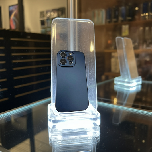 Cover colorata iPhone 14 Pro blu - Protezione elegante e resistente - MOKO