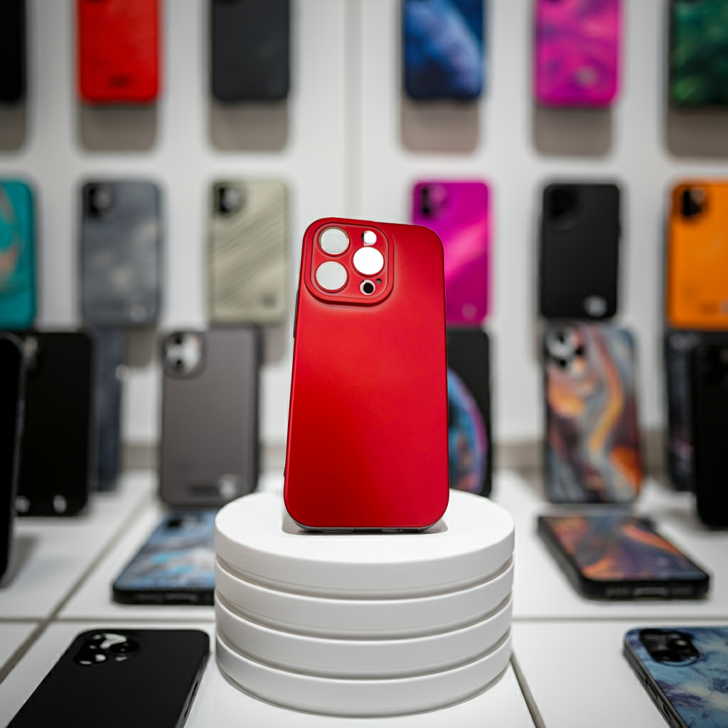 Cover colorata Iphone 14 Pro Max- rosso - MOKO