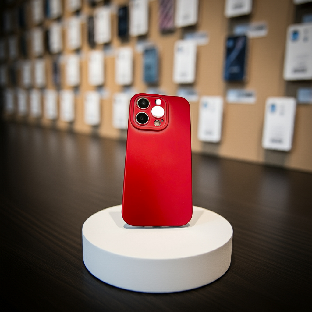 Cover colorata Iphone 14 Pro Max- rosso - MOKO