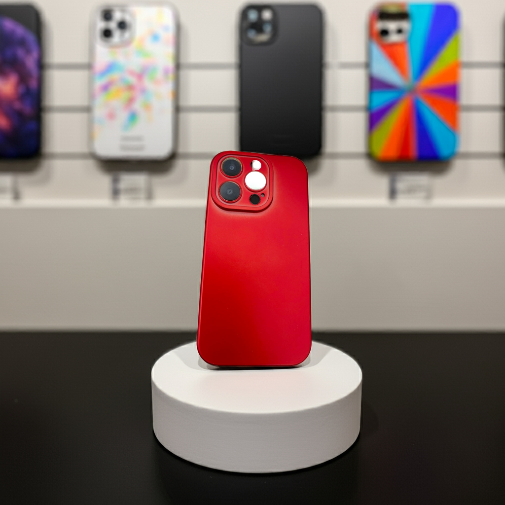 Cover colorata Iphone 14 Pro Max- rosso - MOKO