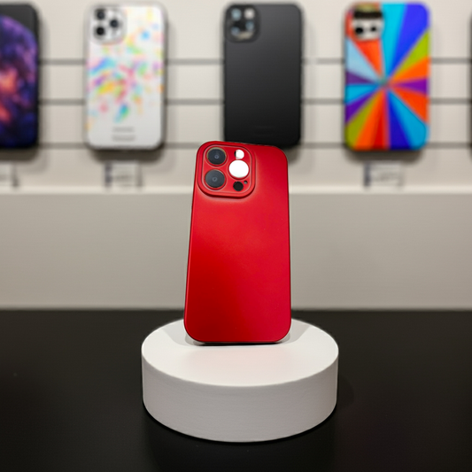 Cover colorata Iphone 14 Pro Max- rosso - MOKO