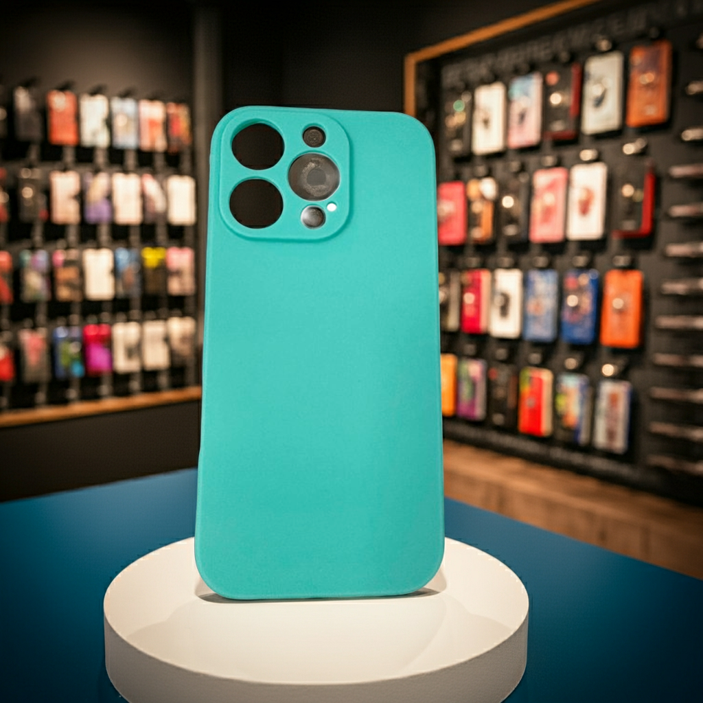 Cover colorata Iphone 16 Pro verde acqua - MOKO