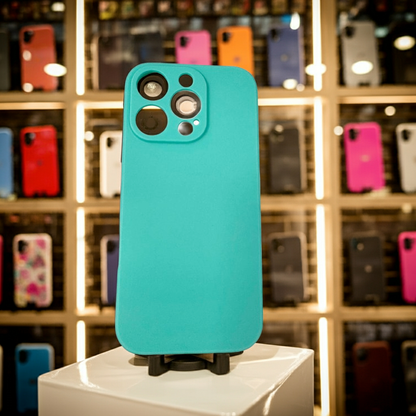 Cover colorata Iphone 16 Pro verde acqua - MOKO