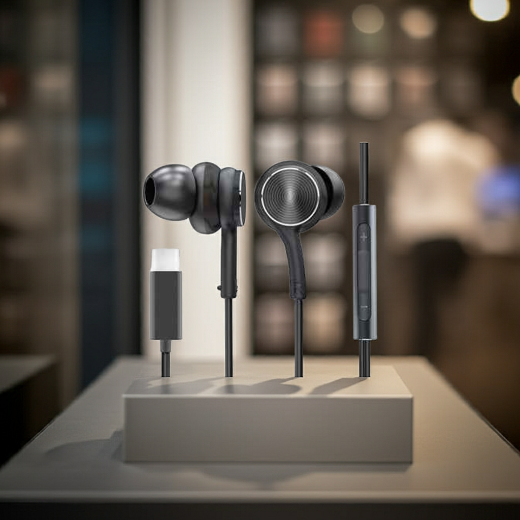 Auricolari Neri - Qualità del Suono e Comfort Eccezionale - MOKO