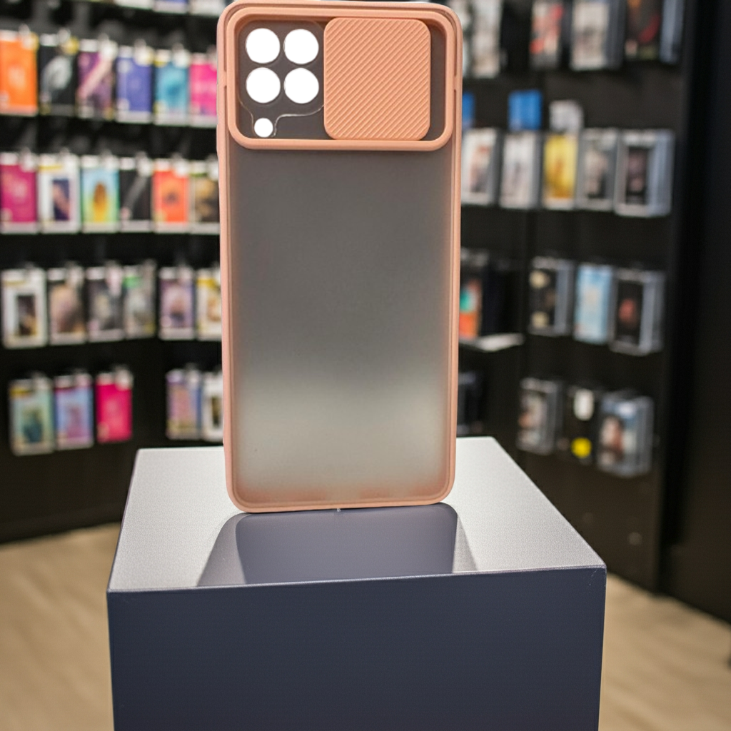 Cover semitrasparente Galaxy A22 4G rosa - Protezione elegante e sottile - MOKO