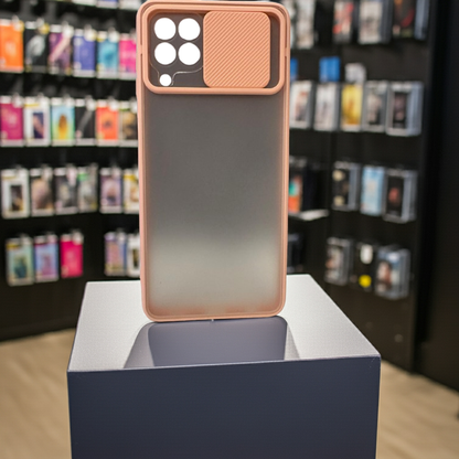 Cover semitrasparente Galaxy A22 4G rosa - Protezione elegante e sottile - MOKO