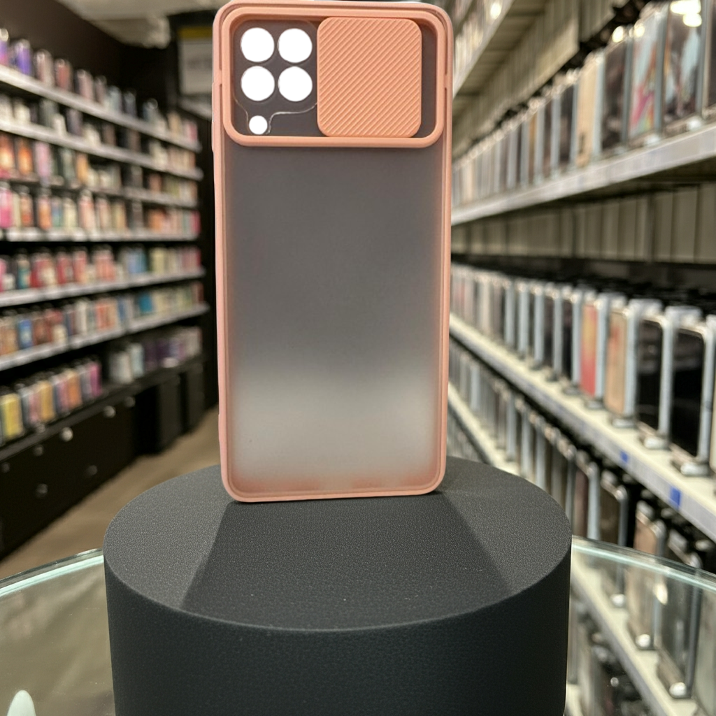 Cover semitrasparente Galaxy A22 4G rosa - Protezione elegante e sottile - MOKO