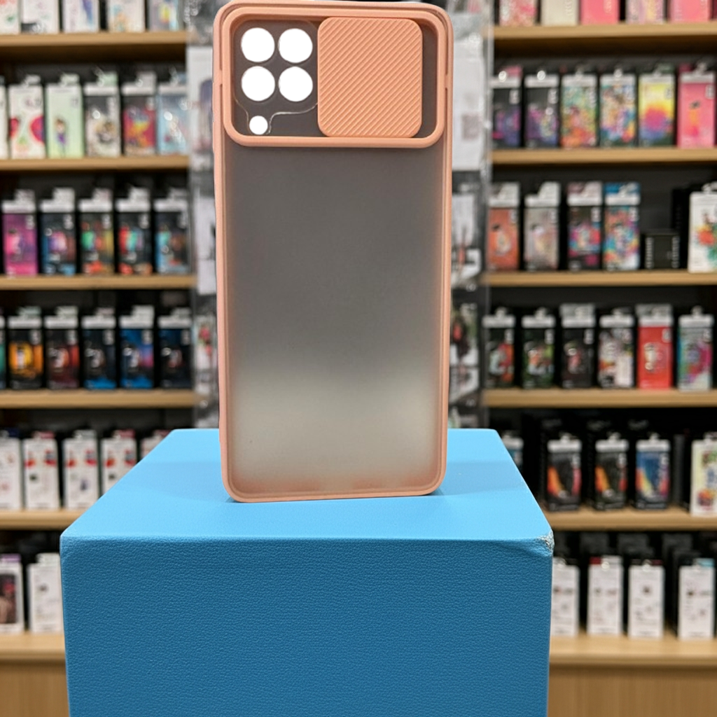 Cover semitrasparente Galaxy A22 4G rosa - Protezione elegante e sottile - MOKO