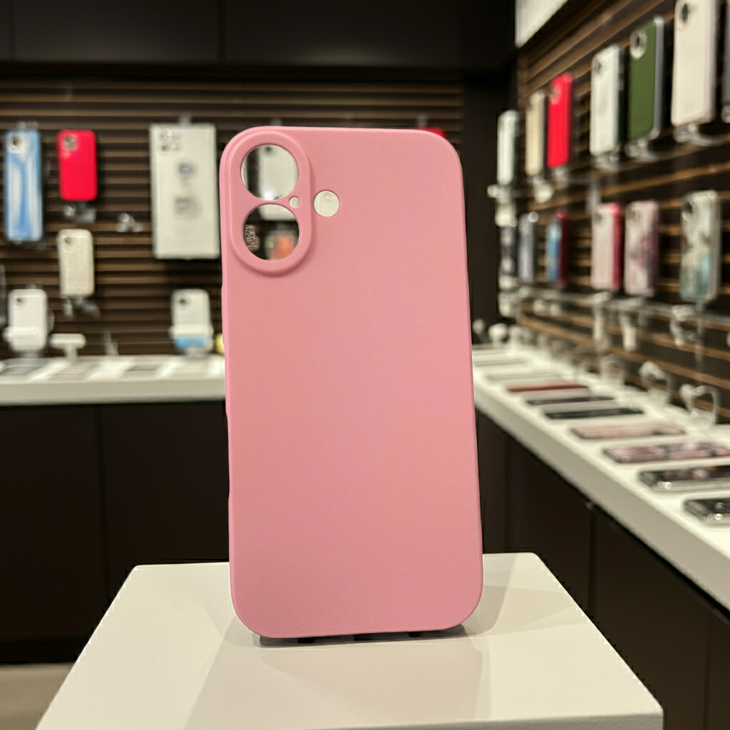 Cover colorata Iphone 16 rosa - MOKO