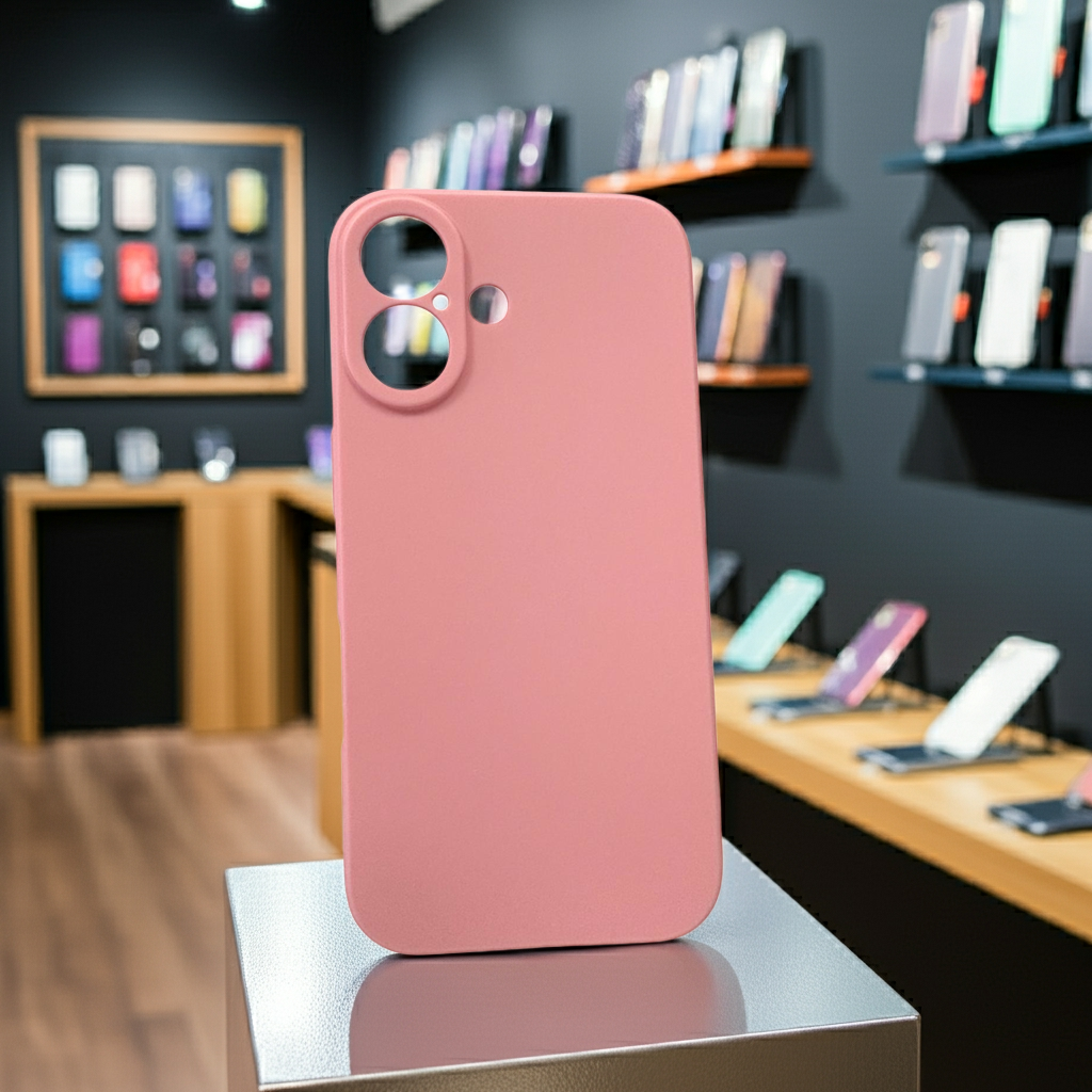 Cover colorata Iphone 16 rosa - MOKO