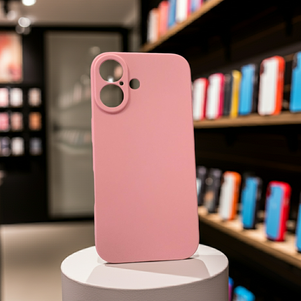 Cover colorata Iphone 16 rosa - MOKO