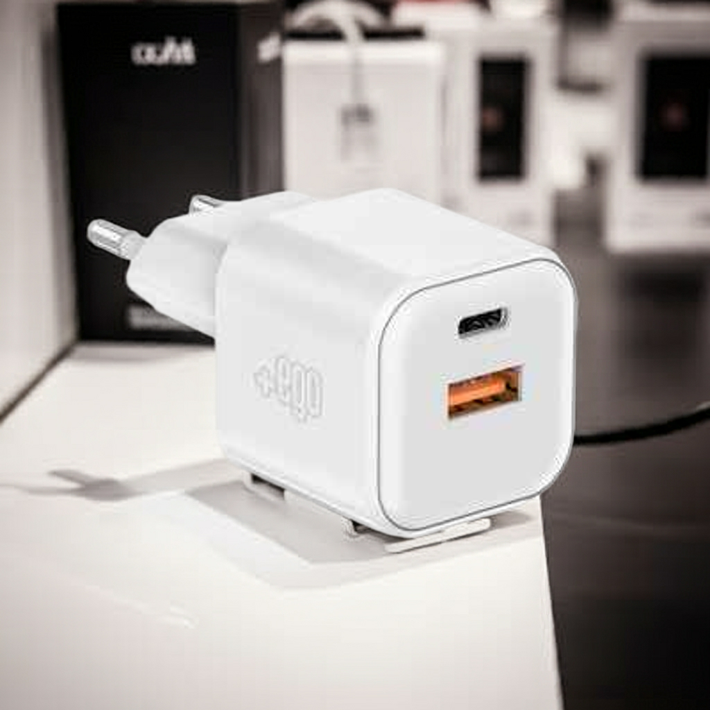 Caricatore cubo: Ricarica Rapida e Compatto per Dispositivi Mobilità - MOKO