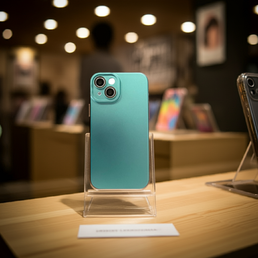 Cover colorata Iphone 14 Plus Verde acqua - MOKO