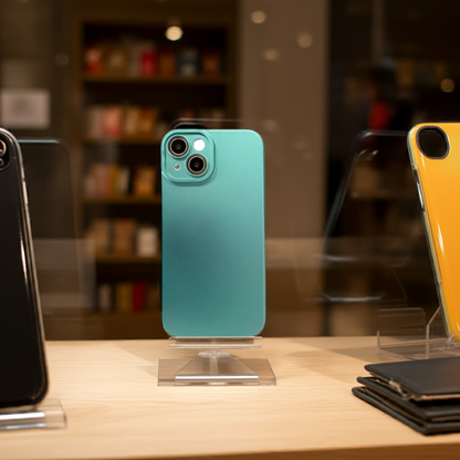 Cover colorata Iphone 14 Plus Verde acqua - MOKO