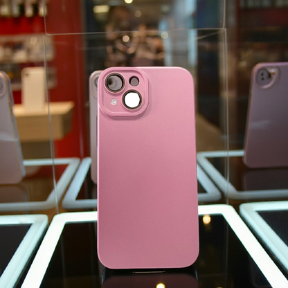 Cover colorata Iphone 15 rosa - MOKO